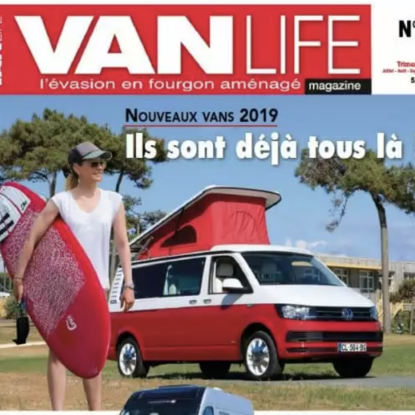 article de Vanlife Magazine sur Le Van Landais
